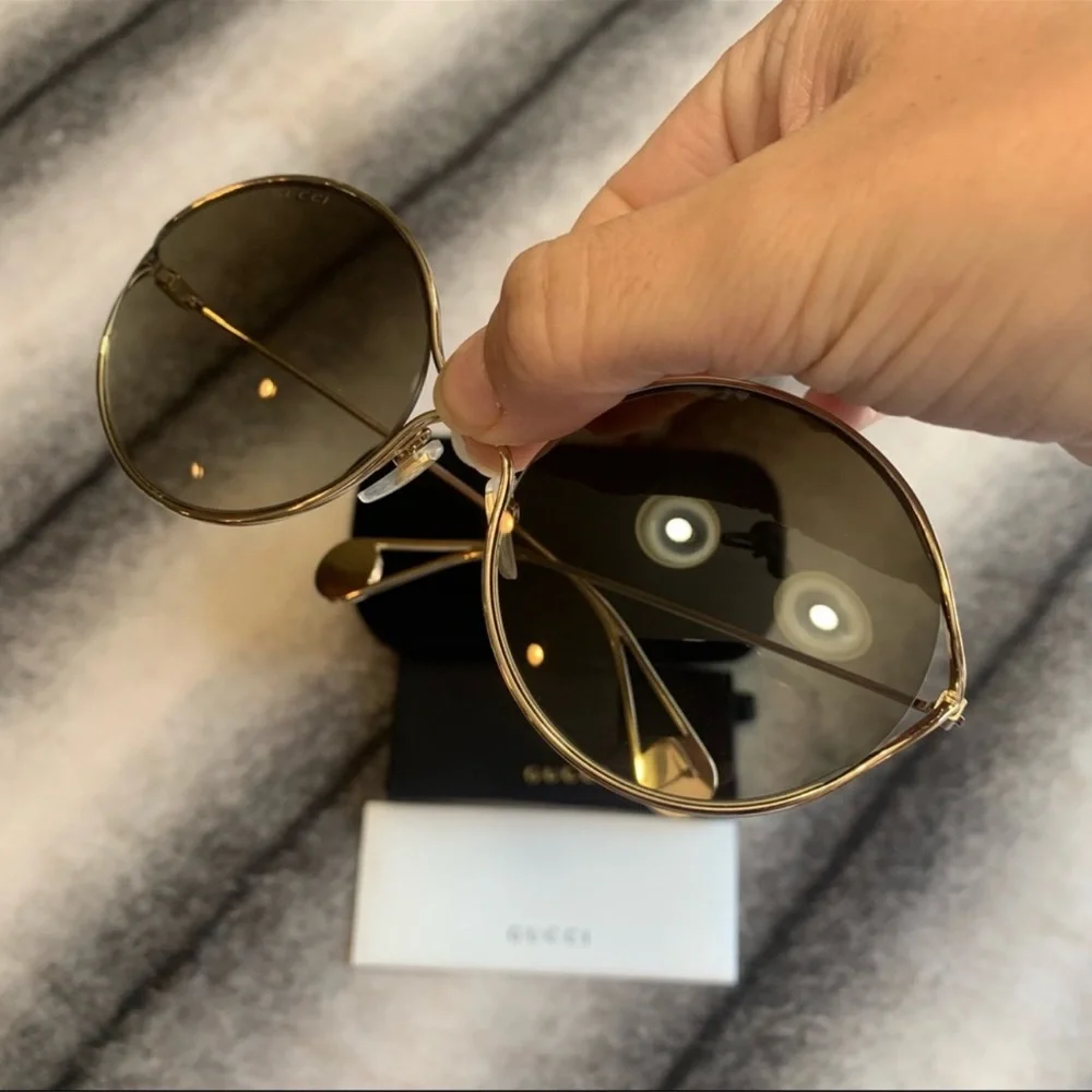 Gucci Round Pearl GG0253S Sunglasses